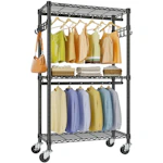 Mini Rolling Clothes Rack
