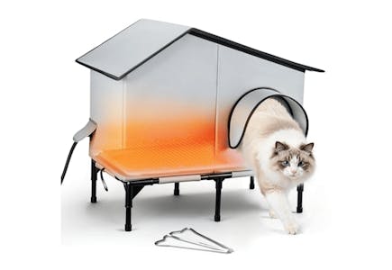 Heated Outdoor Cat House
