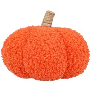 Plush Pumpkin Decoration