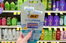 Bic 2-Count EasyRinse Razors, as Low as $1.92 on Amazon card image