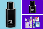 armani items on a grid