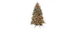 Santa's Workshop Blue Spruce Tree