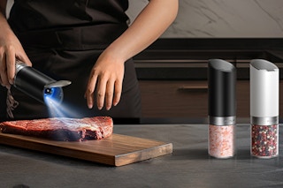 FORLIM Gravity Electric Salt and Pepper Grinder Set