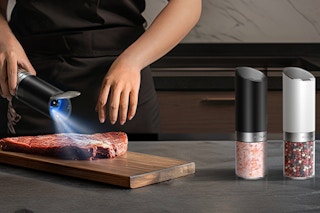 FORLIM Gravity Electric Salt and Pepper Grinder Set