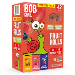 Bob Snail Fruit Rolls Variety Pack