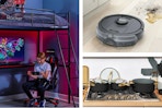 X Rocker gaming bunk bed, Shark robot vacuum, Drew Barrymore cookware