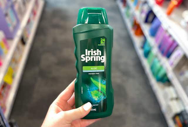 Irish Spring 20-Ounce Body Wash 2-Pack, Now $5.64 on Amazon card image