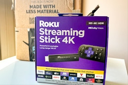 roku streaming stick 4k with amazon box
