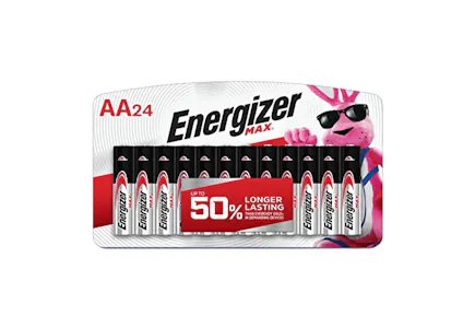 4 Energizer AA Batteries Packs