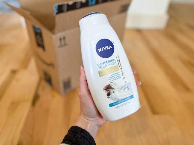 Get $5 Amazon Credit With Nivea Body Wash Deals at Amazon card image