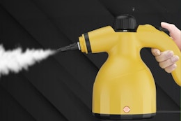 Handheld Steam Cleaner, Just $19.99 After Amazon Promo Code card image