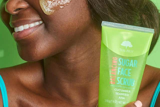 Tree Hut Face Scrub, as Low as $2.13 on Amazon card image