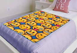 emoji weighted blanket