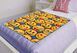 emoji weighted blanket