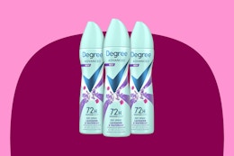 Get 2 Degree Dry Spray 3-Packs for as Low as $19.47 on Amazon (Reg. $45) card image