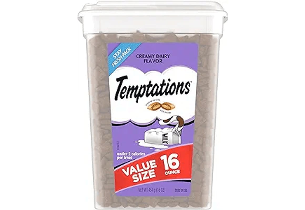 2 Temptations Crunchy and Soft Cat Treats 