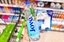 Get a Glade Warmer and Jove Water for Free at Publix This Week card image