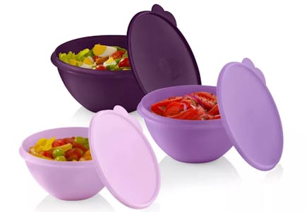 Tupperware Bowl Set
