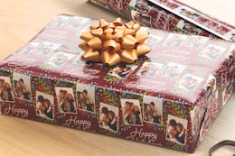Staples custom wrapping paper