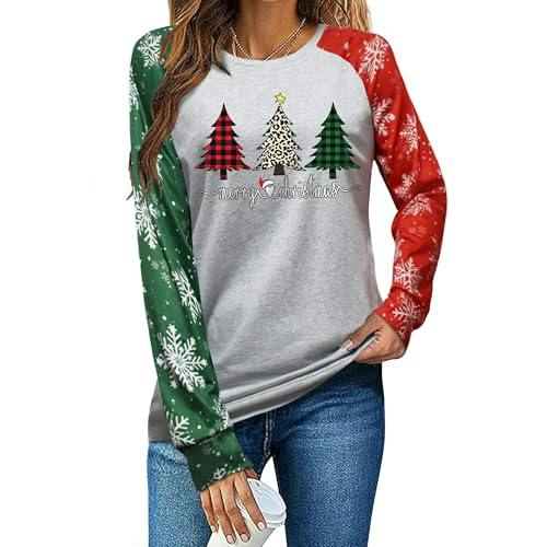 Women's Christmas Tree Long-Sleeve Tee