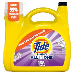 4 Tide Simply Liquid Detergents