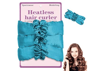 Heatless Hair Curler Headband