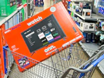 onn 32 in smart roku tv in walmart cart