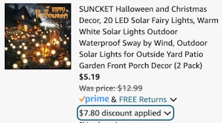 Solar Fairy Lights
