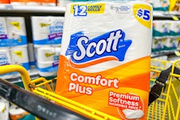 scott toilet paper in shopping cart