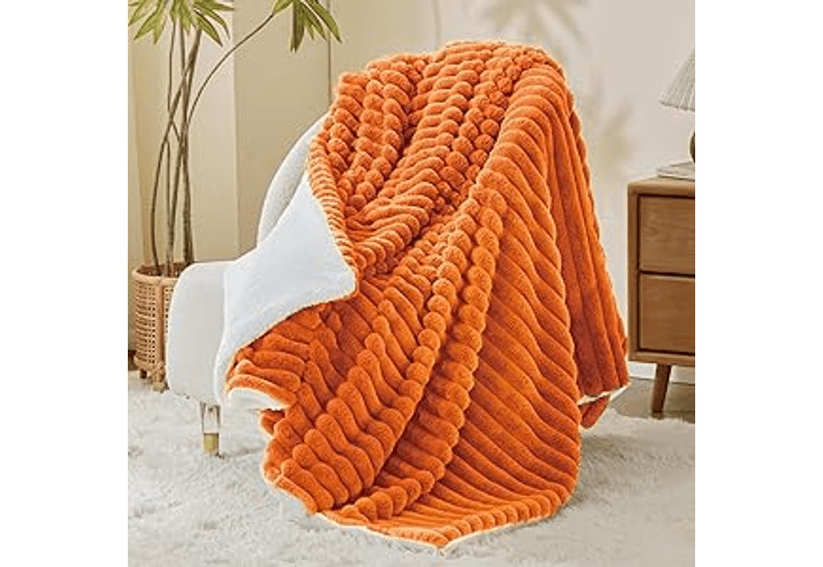Sherpa Throw Blanket