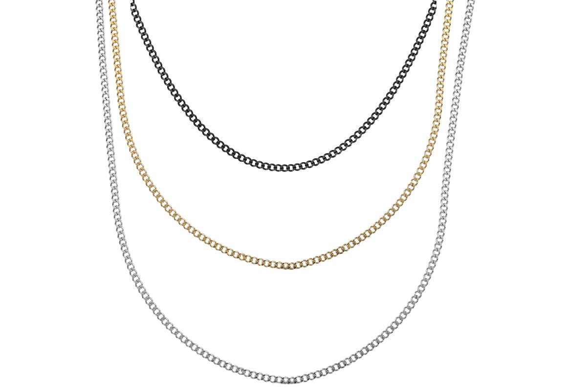 Kay Jewelers Stainless Steel Chain Necklace