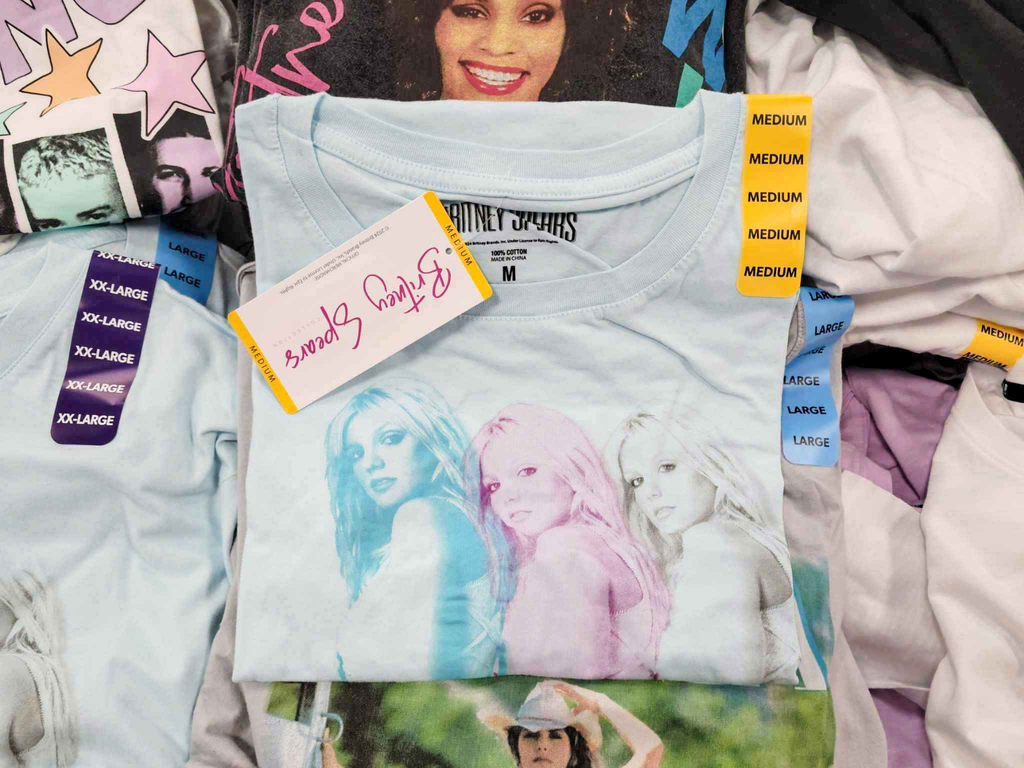 britney spears graphic tee