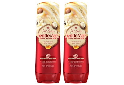 2 Old Spice Gentleman's Body Washes