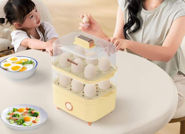Rapid Egg Cooker, Just $11.49 on Amazon card image