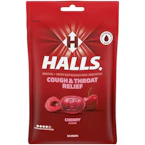 2 Halls Cough Drops Bags