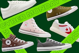 Grab $18 Converse Sneakers for Cyber Monday — Save Up to 78% card image