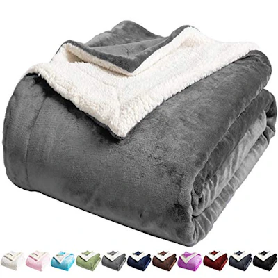 Sherpa Blanket, 90 in x 90 in