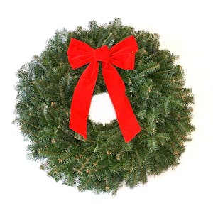 Fresh Cut Wreath With Bow