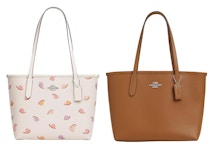 Coach Leather Tote Bag