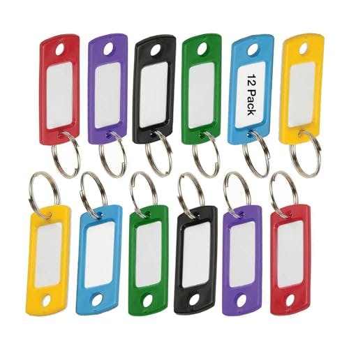 Key Tags 12-Pack