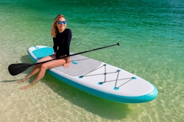 Inflatable Paddleboard Set, Only $133.97 on Amazon (Reg. $200) card image