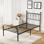 Classic Metal Platform Bed Frame