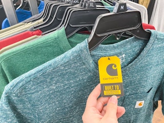 Carhartt Heather Green Pocket T-Shirt