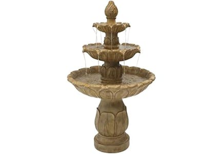 Sunnydaze Outdoor Water Fountain