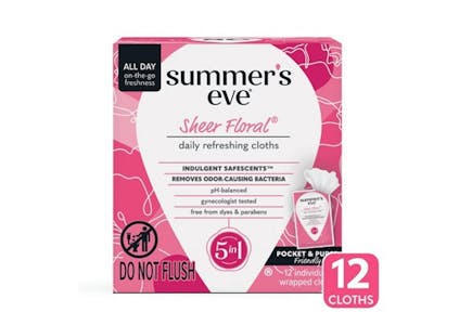 Summer's Eve Feminine Wipes