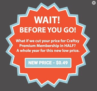 craftsy 49 cents