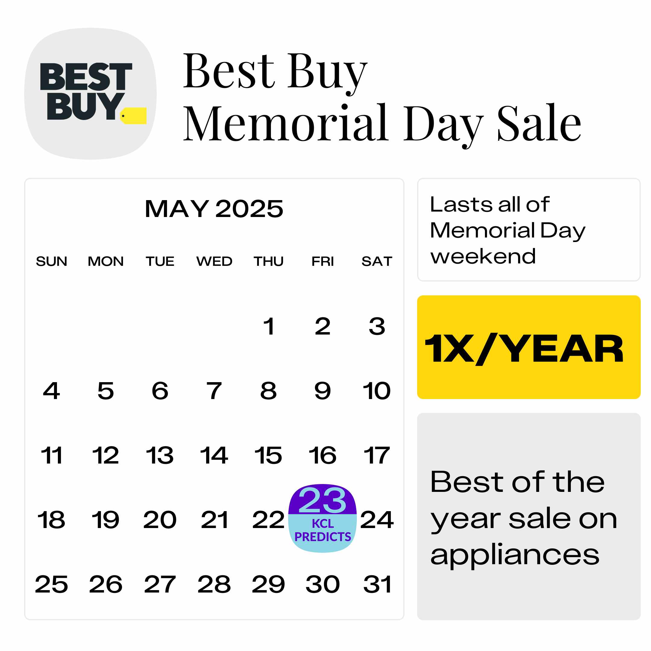 Best Buy Appliance Memorial Day Deals The Krazy Coupon Lady Memorial Day Appliance Sales 2025 Best Buy