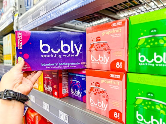 Bubly Sparkling Water 8-Pack: Get 2 for $5.55 on Amazon