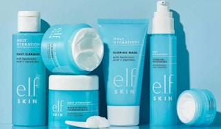 e.l.f. elf skincare holy hydration products