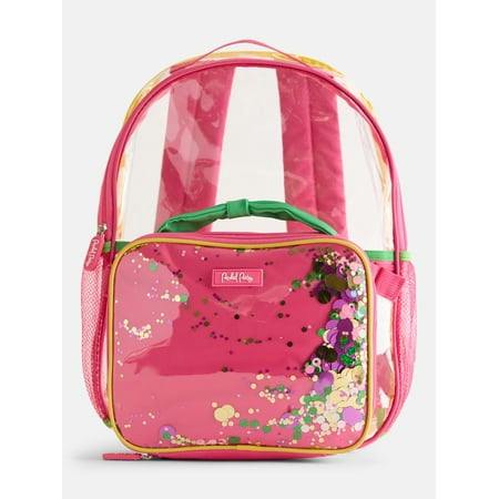 Kids' Confetti Clear Backpack Set